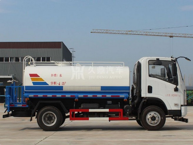5噸陜汽軒德綠化灑水車廠家價格3