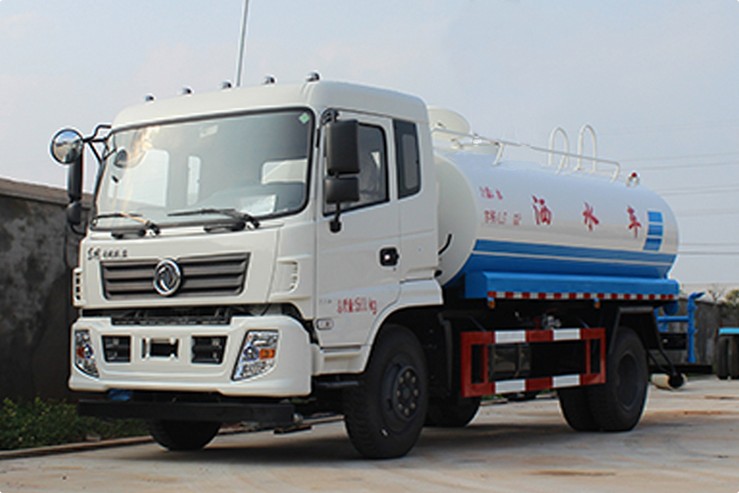 工程灑水車的價錢_12噸(12方)東風專用底盤工程灑水車價格2