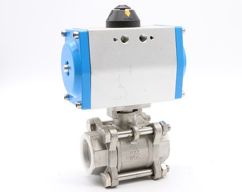 灑水車氣動(dòng)絲口球閥_灑水車配件3