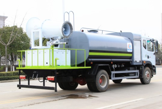 東風多利卡D9圓罐抑塵車高清圖片 東風多利卡D9圓罐抑塵車高清圖片