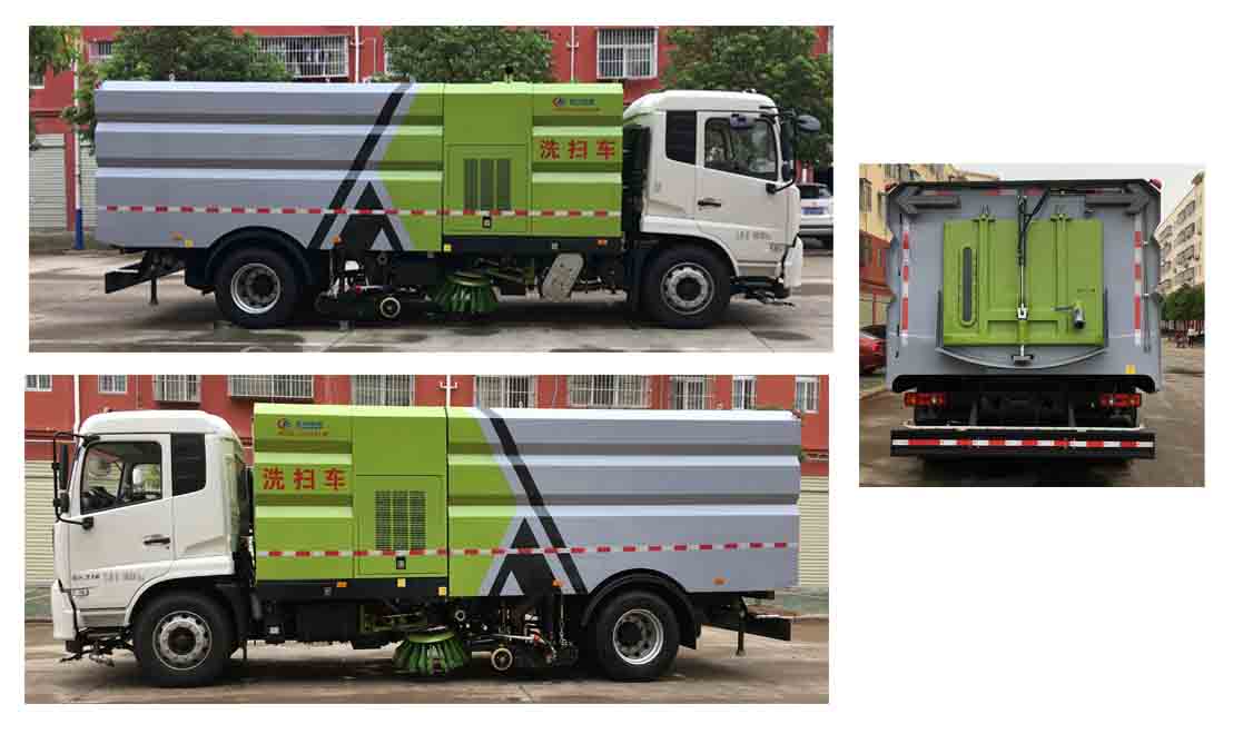 國六東風(fēng)天錦道路洗掃車圖片 國六東風(fēng)天錦道路洗掃車圖片
