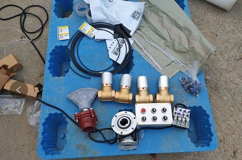 四套電控氣自動球閥 四套電控氣自動球閥