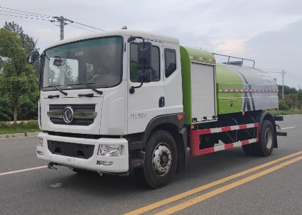 電動移動灑水車_10噸東風多利卡D9純電動灑水車2