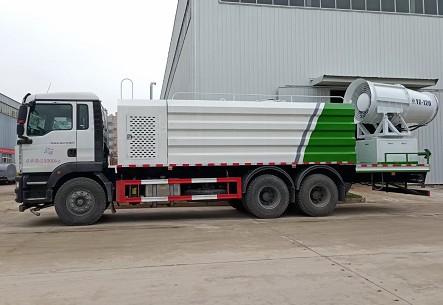 國六重汽汕德卡后雙橋多功能抑塵車圖片 國六重汽汕德卡后雙橋多功能抑塵車圖片