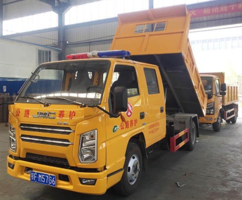 國六江鈴雙排座自卸車圖片 國六江鈴雙排座自卸車圖片