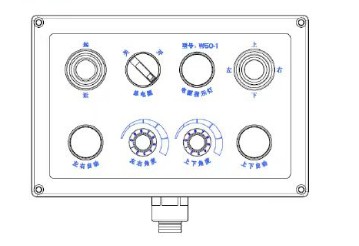 中聯(lián)重科灑水車電動(dòng)遙控水炮控制器 中聯(lián)重科灑水車電動(dòng)遙控水炮控制器