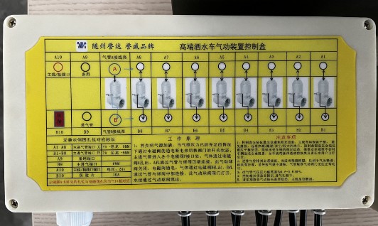 隨州譽達/譽威高端灑水車氣動裝置控制盒 隨州譽達/譽威高端灑水車氣動裝置控制盒