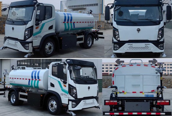 程力壹為10方新能源灑水車_程力牌CL5100GSSBEV型純電動灑水車2